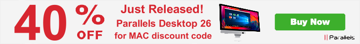 40% off parallels desktop 26 discount coupon code